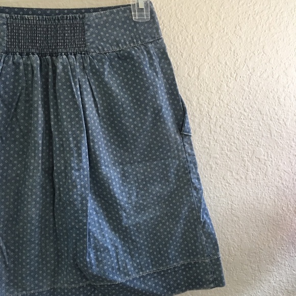 Anthropologie Holding Horses Denim A Line Skirt - Picture 7 of 7